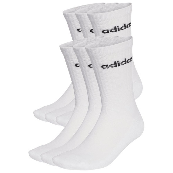 Adidas Κάλτσες Linear Crew Socks 6 pairs